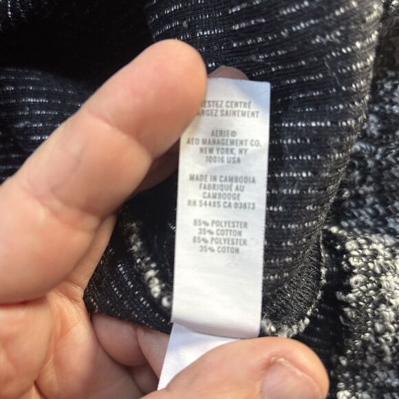 Offline By Aerie Snowday Two Piece Set Wide Leg Pants Mock Neck Top Medium - Picture 11 of 16